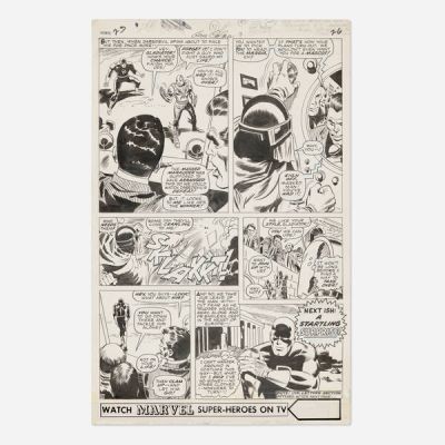 Gene Colan And Frank Giacoia | Daredevil #23 Story Page 26 Original Art (Marvel Comics, 1966) | Landry Pop Auctions