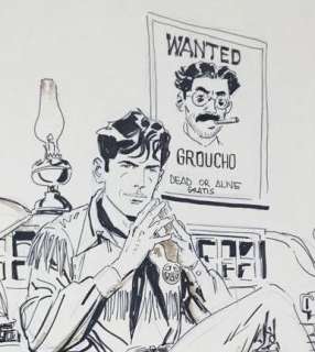 Bruno Brindisi - Illustrazione Originale Â© Sergio Bonelli Editore - tecnica mista - 50x70cm - Loose page - Other (2019)