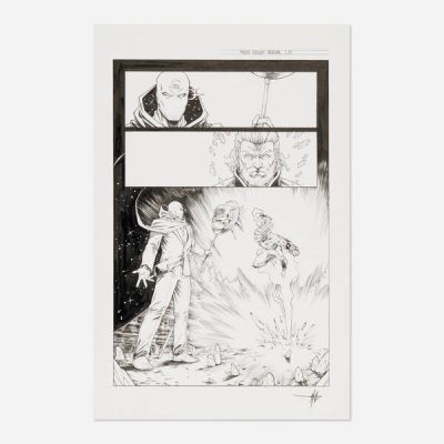 Creees Lee | Moon Knight Vol. 4 Annual #1 Story Page 15 Original Art (Marvel Comics, 2023) | Landry Pop Auctions