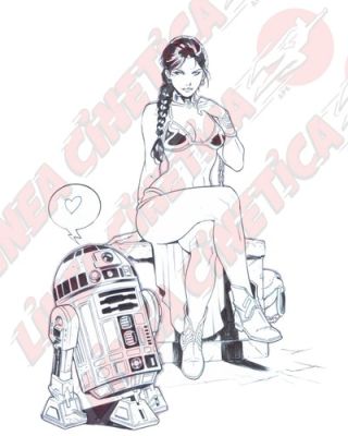 Sketch Principessa Leia