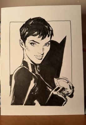 CLAY MANN ORIGINAL ART CATWOMAN | eBay US (Buy It Now)