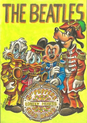 The Beatles – Sgt. Pepper’s Lonely Hearts Club Band Disney Tribute | Corner4art