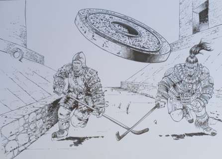 Xavier, Philippe - Dessin original - Conquistador - (2014) | Catawiki