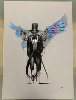 Malnati, Loïc - Peinture originale - Contes mécaniques - (2018) | Catawiki