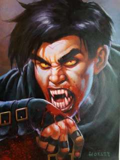 Alex Horley - original artwork "Crimson Card Art" - Firmata - Loose page - (2001) | Catawiki