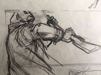 Guarnido, Juanjo - Crayonné original - Blacksad - (2002) | Catawiki