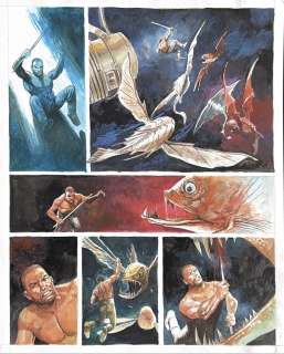 Apri Kusbiantoro, original page Saul 2 “Final Station” plate 32 | Comic Art Masters