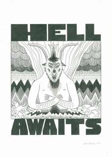 Jack Teagle | Hell Awaits | ArtKomiks Aukcje