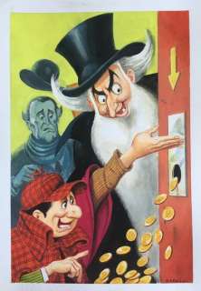 Alan Ford - S. Baraldi - illustrazione originale omaggio a Magnus - Loose page | Catawiki