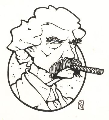 Rick Geary | Mark Twain | Galerie Laqua