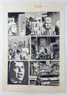 Juan Gimenez - Tav. Origin. n. 5 "Frank Sinatra" - Loose page | Catawiki