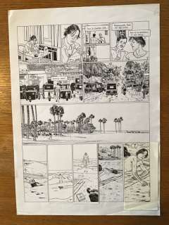 Ceppi, Daniel - Planche originale - Stéphane Clément T8 - Pondicherry, filiation fatale - (1995) | Catawiki