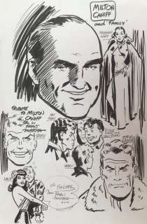 . - - Hommage Ã  MILTON CANIFF par le Dessinateur qui a Repris Â«Â Terry et les PiratesÂ Â» - First edition | Catawiki