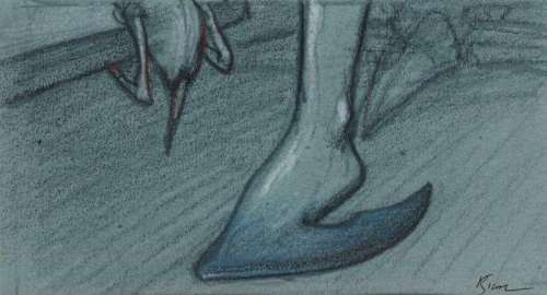 Bilal Enki | ANIMAL Z Case 43F de l’album édité en 2009 par Casterman... | Vermot et Associés