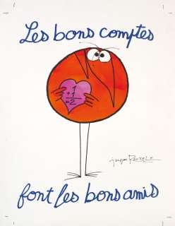 Jacques ROUXEL 1931—2004 Les bons comptes font les bons amis | Artcurial
