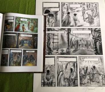 Bosschaert, Jan - Originele pagina (p.15) - Jaguar 4 - Dog Mengo - (2005) | Catawiki