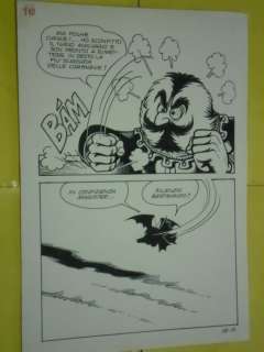 Magnus, Compagnia della Forca n° 18 - tavola originale con lettering - Loose page - (1977) | Catawiki