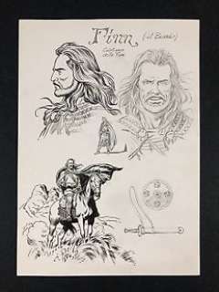 Marco Torricelli - illustrazione originale firmata - Loose page - First edition