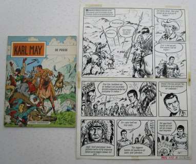 Karl May 30 - Originele pagina (p.9) - De posse - (1971) | Catawiki