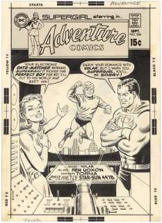 Curt Swan | Adventure Comics #384 Cover | Nostalgic Investments