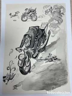 Dibujo Original de Antonio Mingote - Publicado en la Revista Semana 1956