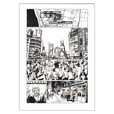 Ké Clero | Radio Club - Planche originale page 52 | Achetez de l’Art