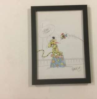 Batem - Dessin original couleur - Marsupilami - Quel cirque ! - (2016) | Catawiki