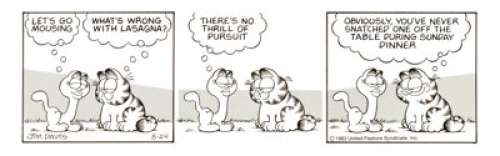 Jim Davis | Garfield Daily Comic Strip Original Art dated 5-24-83 (United Feature Syndicate, 1983). | Heritage