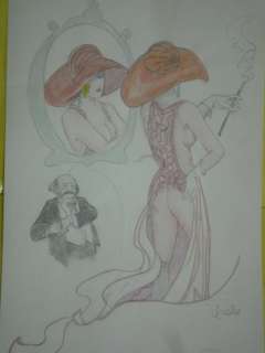 Leone Frollo - original illustr. "Mona Street Chapooh" - Loose page | Catawiki