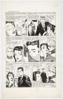 Baker, Matt | Matt Baker (attributed) and Vince Colletta Romance Stories of True Love #51 Story Page 5 Original Art (Harvey, 195... | Heritage