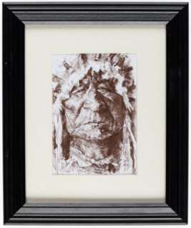 Artist, American | Thomas Fluharty "Chief" Native American Illustration Original Art (2022).... (Total: 2 Items) | Heritage