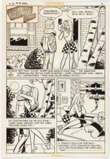 Dan Decarlo And Rudy Lapick | That Wilkin Boy #18 Complete 10-Page Story "Heartache Is a Two-Way Street" Original Art (Archie, 1972). (Total: 10 Original Art) | Heritage