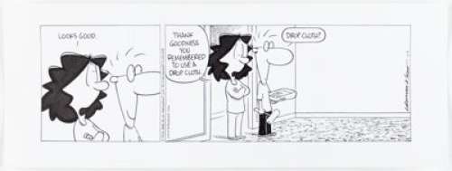 Rick Kirkman And Jerry Scott | Baby Blues Daily Comic Strip Original Art dated 11-6-06 (King Features Syndicate, 2006). | Heritage