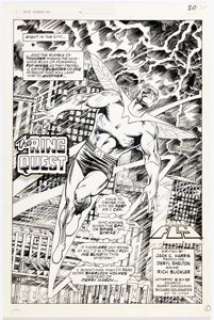 Deryl Skelton and Rich Buckler Blue Ribbon Comics #4 Story Pages Original Art Group of 5 (Archie, 1984). (Total: 5 Original Art) | Heritage