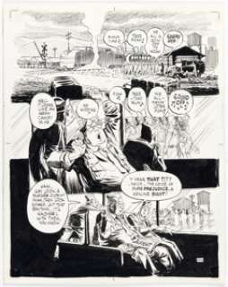 Will Eisner To the Heart of the Storm Story Page 204 Original Art (Kitchen Sink Press, 1991). | Heritage