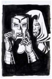 Shawn Martinbrough - Dr. Doom Illustration Original Art (2024). | Heritage