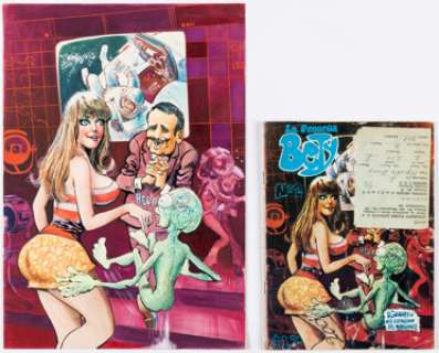 Gustavo Galan La Pequeña Bety [Little Betty] #2 Cover Original Art (Angelica Galan, c. 1971). (Total: 2 Items) | Heritage