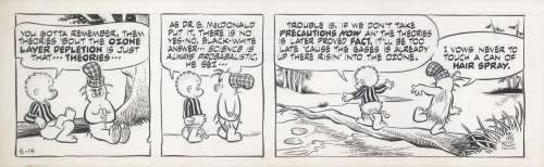 Pogo - Walt Kelly | 198.) SELBY KELLY: Pogo daily strip | Galerie Laqua