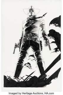 John Cassaday The Lone Ranger #5 Cover Original Art (Dynamite Entertainment, 2007). | Heritage