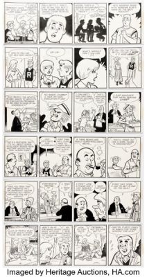 Dan DeCarlo Archie Daily Comic Strips Original Art Group of 6 (King Features Syndicate, 1982). (Total: 6 Original Art) | Heritage