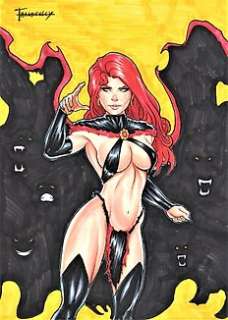 Marvel tribute - original "Goblin Queen" A4 - Loose page - (2020)