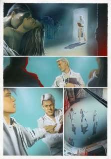 Brown Sugar / Bad Habits - Lorenzo Sperlonga - Original Painted Page - Original Acrylic Painted Art - (1999) | Catawiki