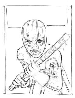 John Romita Jr. - Pencils By John Romita, Jr. | KICKASS - Rough B | The Artist’s Choice
