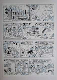 Tits 17 - originele pagina (p.12) - Het mysterieuze parelsnoer - (1982) | Catawiki