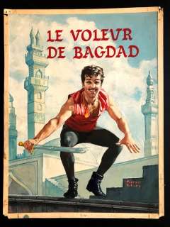 Tabary, Pierre (alias Peter Glay) - Originele cover in kleur ’Le voleur de Bagdad’ - (1964) | Catawiki