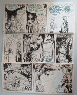 421 - T8 - Planche originale - Les années de brouillard - (1990) | Catawiki