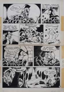 Motti, Michel - Planche originale - Pif et Hercule - (1976)