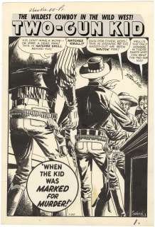 John Severin - Two-Gun Kid #55 p1