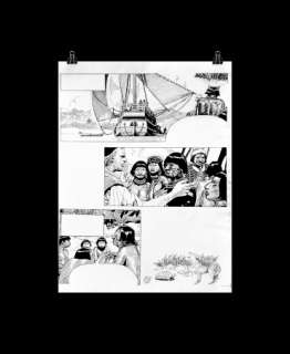 Planche | Original story plate #3 of issue 4 of « America’s history » | MogGallery