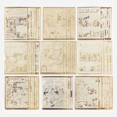 Joe Orlando | Lot 328 - E.C. Comics Production Photostatic Copy Art Archive | Landry Pop Auctions